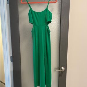 Chic Green Midi Dress